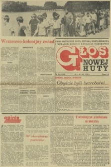 Głos Nowej Huty 1978. 08. 18, nr 33