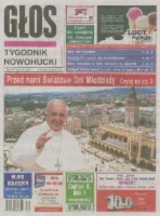 Głos : tygodnik nowohucki 2016. 07. 22, nr 30