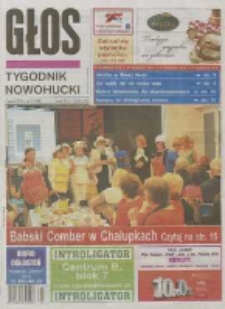 Głos : tygodnik nowohucki, 2019. 03. 01, nr 9