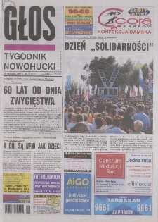 Głos : tygodnik nowohucki, 2005. 09. 16, nr 38