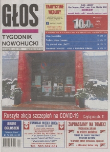 Głos : tygodnik nowohucki, 2021. 01. 22, nr 4