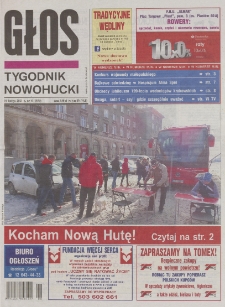 Głos : tygodnik nowohucki, 2021. 02. 19, nr 8