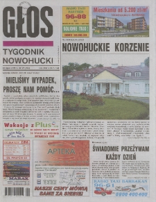 Głos : tygodnik nowohucki, 2008. 07. 18, nr 29