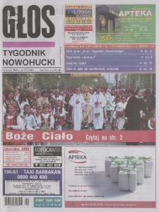 Głos : tygodnik nowohucki, 2010. 06. 04, nr 23