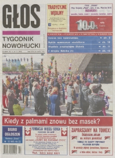 Głos : tygodnik nowohucki, 2021. 03. 26, nr 13