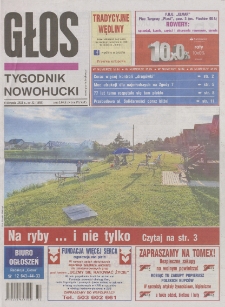 Głos : tygodnik nowohucki, 2021. 08. 06, nr 32