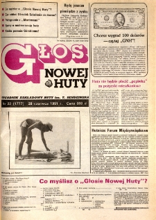 Głos Nowej Huty 1991. 06. 28, nr 22