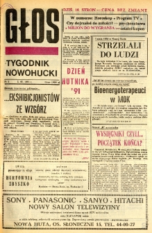 Głos : tygodnik nowohucki, 1991. 05. 02, nr 5