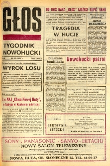 Głos : tygodnik nowohucki, 1991. 05. 12, nr 6