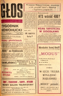 Głos : tygodnik nowohucki, 1991. 07. 12, nr 15