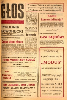 Głos : tygodnik nowohucki, 1991. 07. 26, nr 17